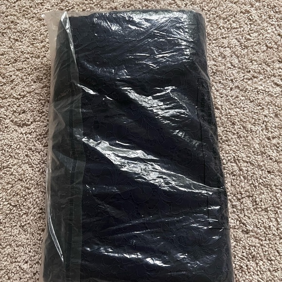 Isaac Mizrahi Midnight Blue Lace Pants - Picture 5 of 5